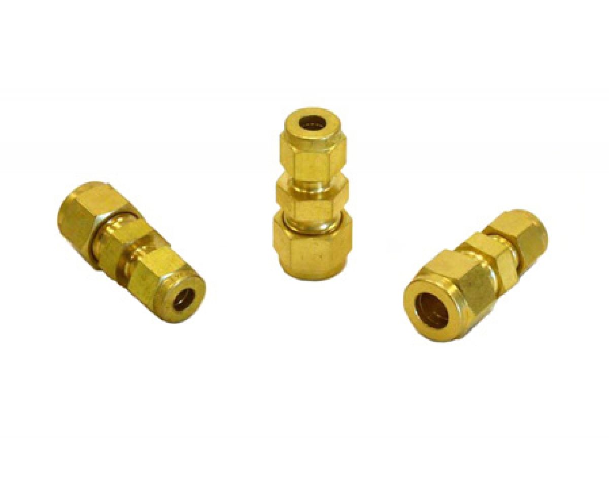 AG Brass Elbow (1/4 to 1/4 Compression)