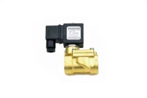 Brass LP NC Solenoid Valve With 115V Coil