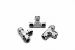 3/8" Stainless Compression 3 Way T