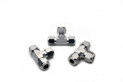 1/2" Stainless Compression 3 Way T