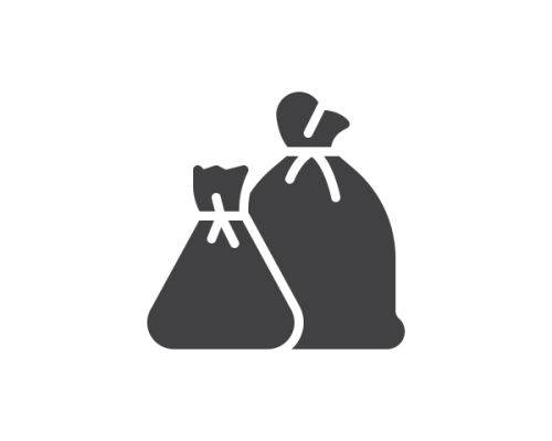garbage bags icon