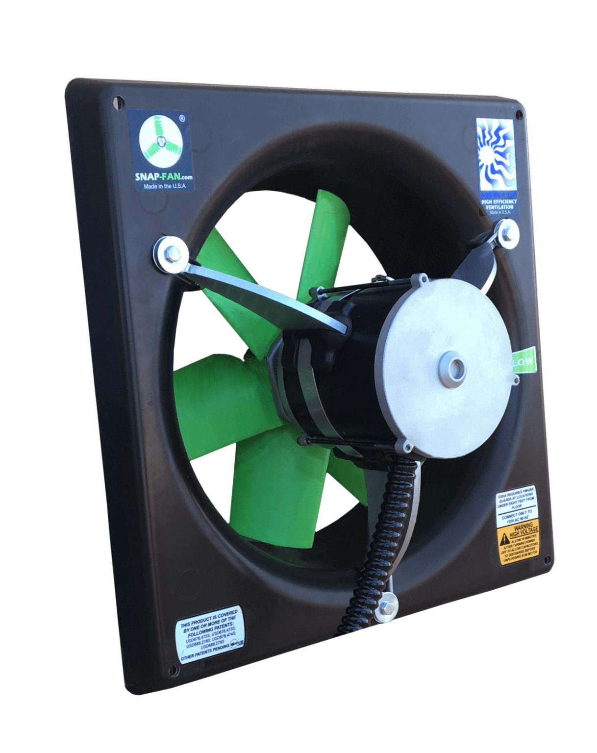 SnapFan Products Solar Greenhouse Fans & More Fogco